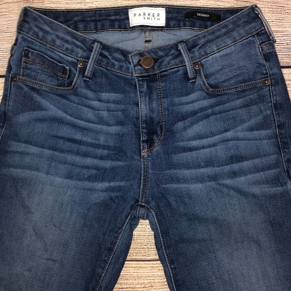 Parker Smith Distressed Skinny Jeans - Picture 2 of 12